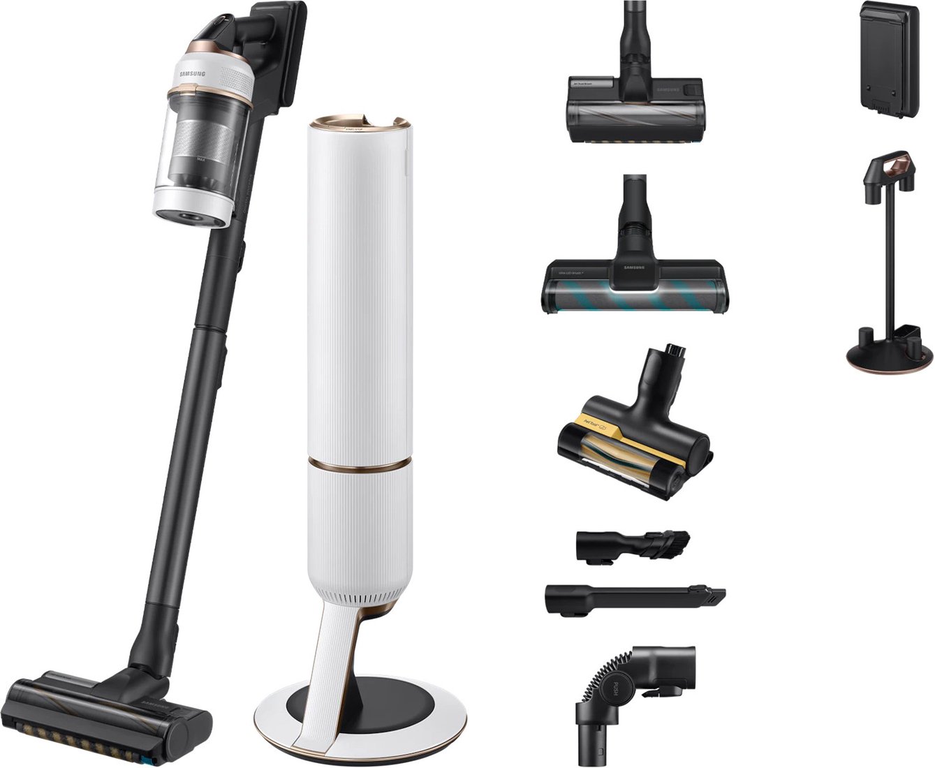 Пылесос Samsung Bespoke Jet Plus VS20B95843W