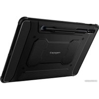 Чехол для планшета Spigen Rugged Armor Pro для Galaxy Tab S8/Tab S7 (черный)