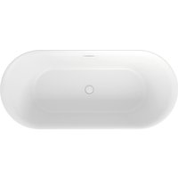 Ванна Wellsee Cute Twin R 168x75 23840102R (отдельностоящая ванна белый глянец, экран, ножки, сифон-автомат глянцевый белый) в Могилеве