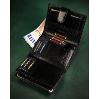 Портмоне Peterson PTN 348Z-P (черный)