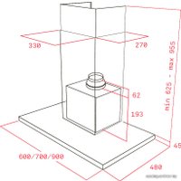 Кухонная вытяжка TEKA DH 985