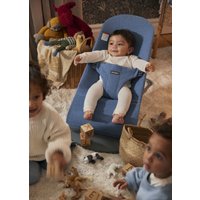 Шезлонг BabyBjorn Bliss Woven melange 0060.33 (blue)