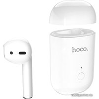 Bluetooth гарнитура Hoco E39 (для левого уха, белый/красный)
