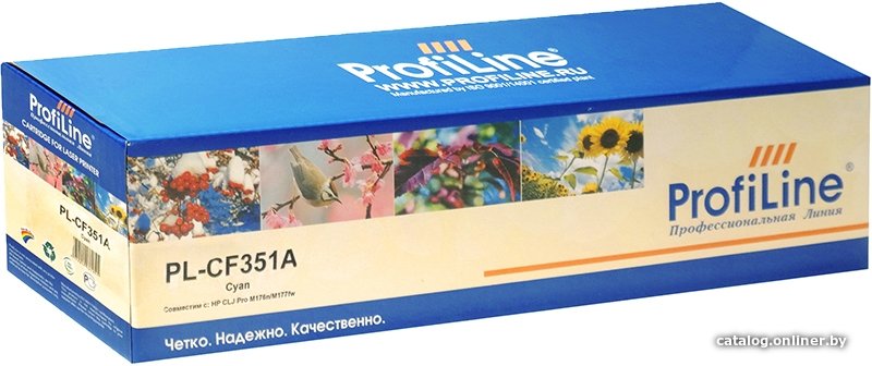 Картридж ProfiLine PL-CF351A-C (аналог HP CF351A)