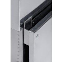 Свободностоящая печь-камин Инвент Малая с теплообменником (с экраном)