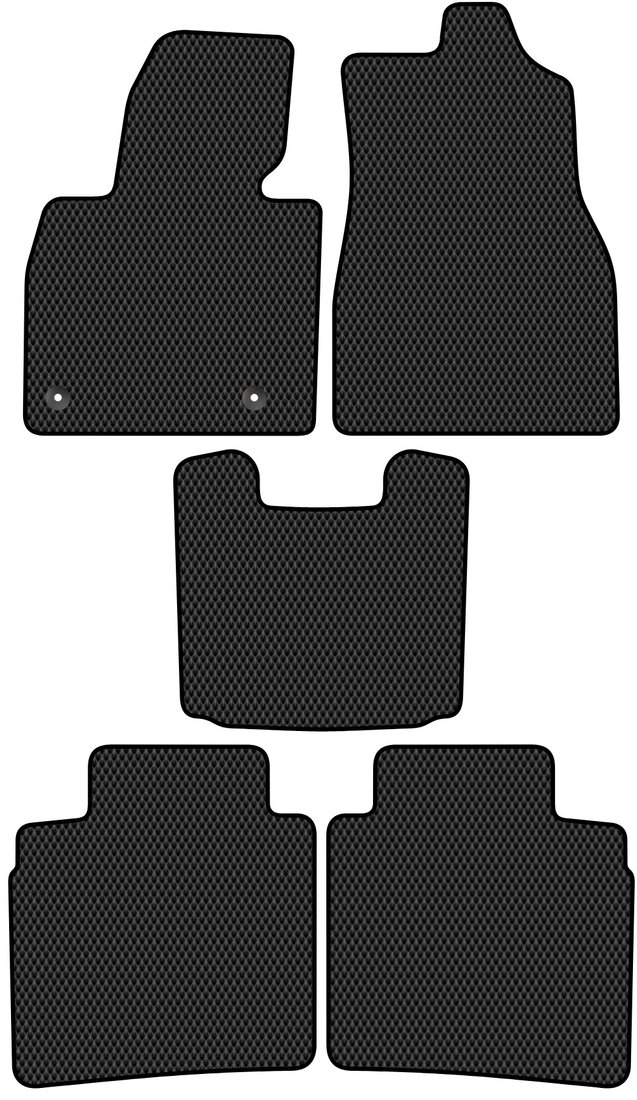 

Комплект ковриков для авто Alicosta Hongqi HS5 I (suv / Рестайлинг) 2023 - Н.В. (черный, ромб)