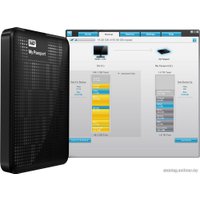Внешний накопитель WD My Passport 1TB Black (WDBEMM0010BBK)