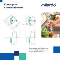 Смеситель Milardo Meal M01BL2FM05