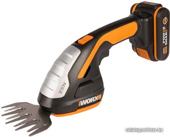 Кусторез + ножницы Worx WG801E (с 1-им АКБ)