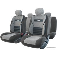 Комплект чехлов для сидений Autoprofi Comfort Combo CMB-1105 (черный/темно-серый)