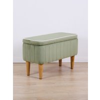 Банкетка MONOFIX Амма с ящиком (оливковый №30)