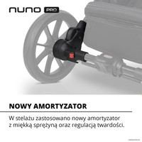 Универсальная коляска Riko Nuno Pro (3 в 1, grey fox 01)