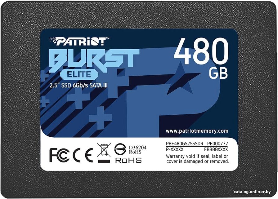 SSD Patriot Burst Elite 480GB PBE480GS25SSDR