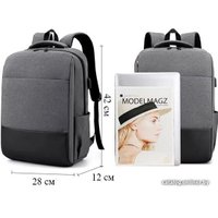 Городской рюкзак Borgo Antico 680 (серый)