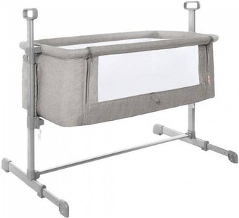Приставная детская кроватка Carrello Luna (neutral grey)