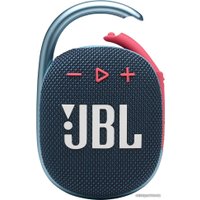 Беспроводная колонка JBL Clip 4 (темно-синий/розовый)