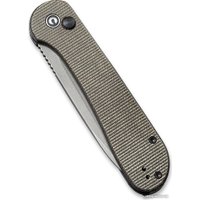 Складной нож Civivi Button Lock Elementum 14C28N Steel Handle G10 C2103C (серый)