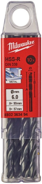 

Набор сверл Milwaukee 4932363494 (10 предметов)