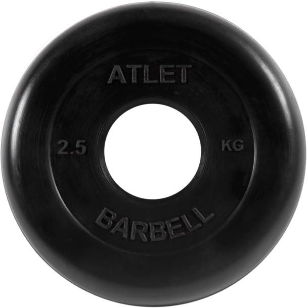 

Диск MB Barbell Атлет 51 мм (1x2.5 кг)