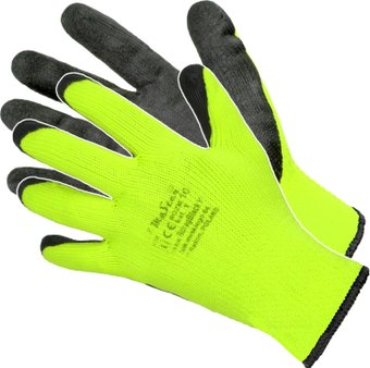 Текстильные перчатки ArtMas RdragBlackY (р. 11, черный/желтый)