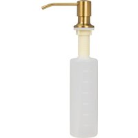 Кухонная мойка Basic CL DS Decor 45x50 (золото, коландер, дозатор)