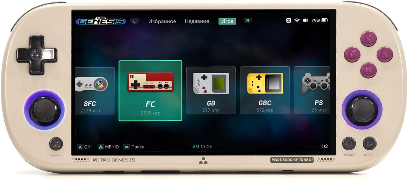 Игровая приставка Retro Genesis Port 5000