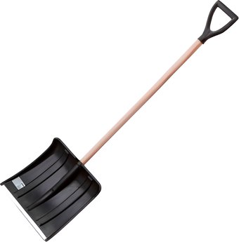 Лопата для уборки снега РусТрейд Снежок ЗИ-00792/ЗИ-00493 (с черенком)