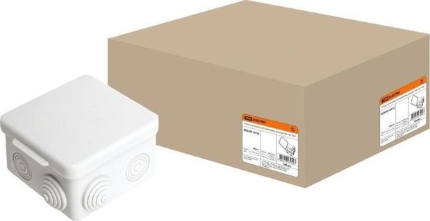 

Накладная коробка TDM Electric SQ1401-0112 (серый)