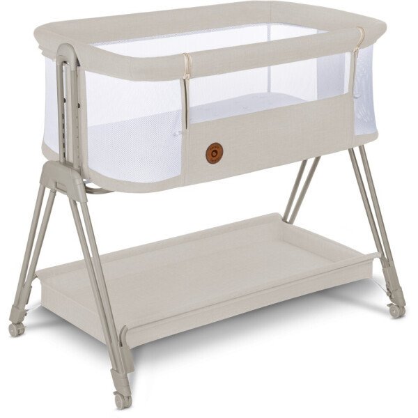 Приставная детская кроватка Lionelo Luna (beige sand)