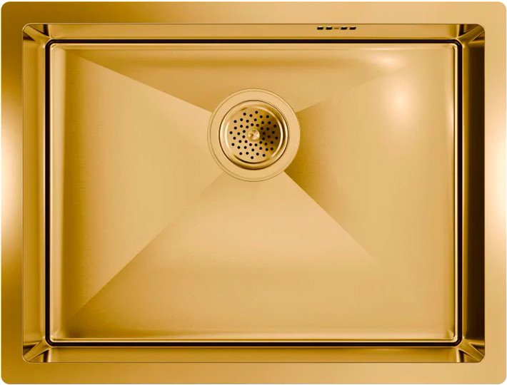 Кухонная мойка Floracio Steel F.5844.GD