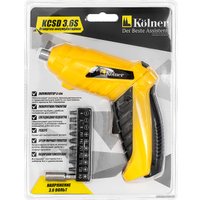 Электроотвертка Kolner KCSD 3.6S (с АКБ)