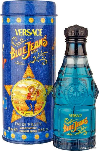 Туалетная вода Versace Blue Jeans EdT (75 мл)