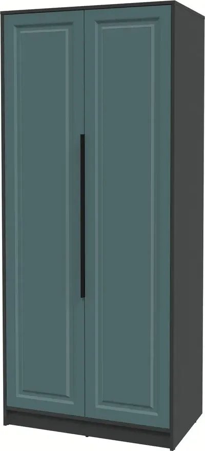 

Шкаф распашной Интерлиния Концепт КТ-Ш2 Деко (антрацит/верде)