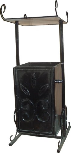 Уличная урна Станкоинструмент №8 (с крышей)