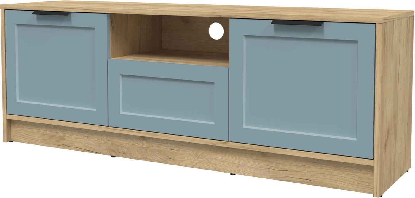 

Тумба Интерлиния ТВ Концепт Тренд КТ-ТВ3-50 (дуб золотой/океан)