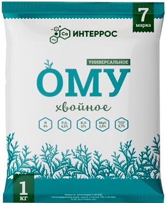 Удобрение Интеррос ОМУ Хвойное 1 кг