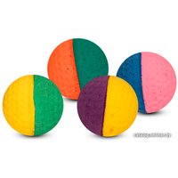 Игрушка для кошек Triol Мяч для гольфа разноцветный 40 мм (25 шт)