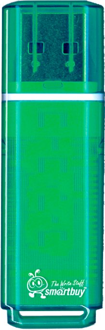 

USB Flash SmartBuy Glossy Green 64GB (SB64GBGS-G)