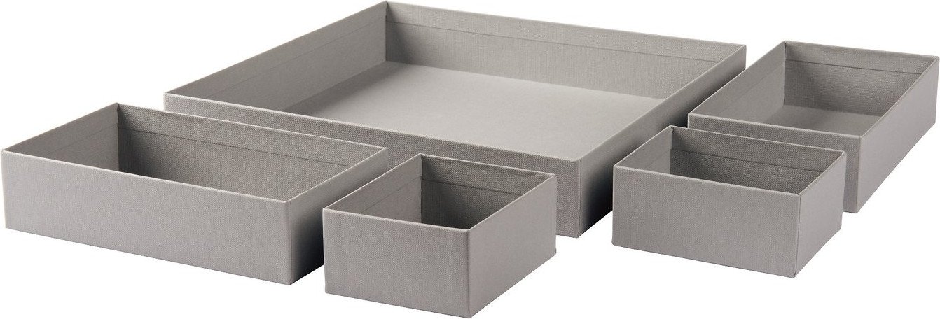 Набор коробок для хранения Ikea Grasidan 60353843