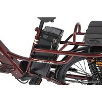 Электровелосипед Eltreco Green City E-Alfa Lux 2021 (черный)