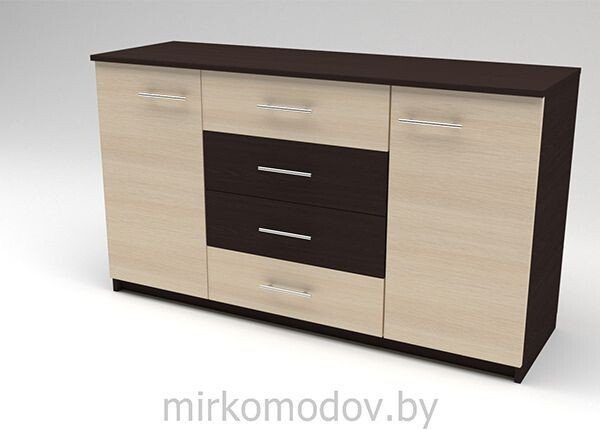 

Комод Миркомодоф К — 14.11 (дуб молочный/венге луизиана)
