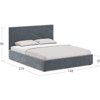 Кровать Moon Family 1257 MF010929 140x200