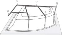 Каркас VagnerPlast VPK170110 (с ножками)