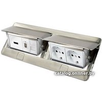 Монтажная коробка (подрозетник) Legrand 0 540 23 (нержавеющая сталь)