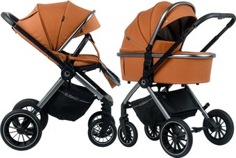 Универсальная коляска Bubago Bloom (2 в 1, орехово-коричневый)