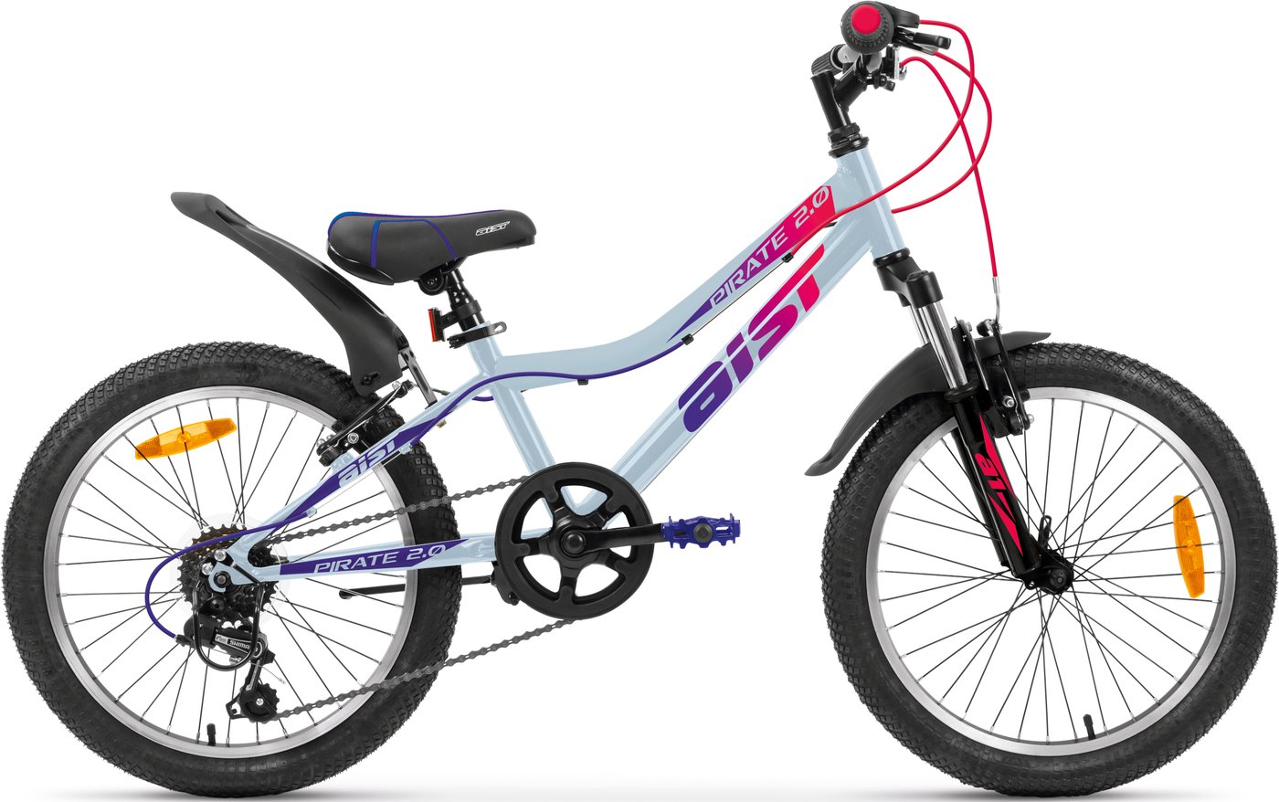 

Детский велосипед AIST Pirate 2.0 2024 (светло-серый)