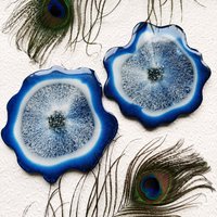 Подставка декоративная Wood_N_Sea Набор (синий)