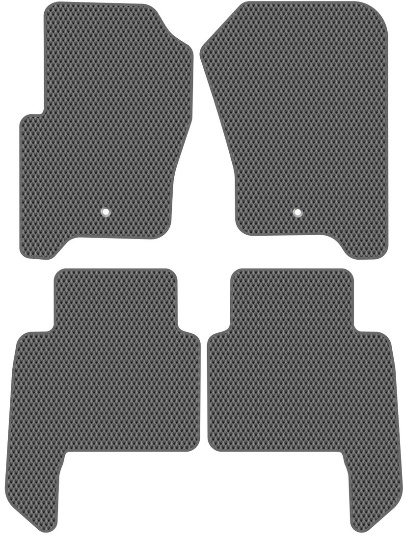 

Комплект ковриков для авто Alicosta Land Rover Range Rover Sport I (suv / L320) 2005 - 2013 (серый, ромб)