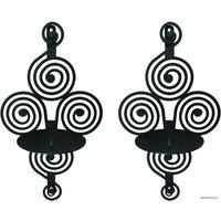 Набор подсвечников Gala Изящество PS070-BY (черный)