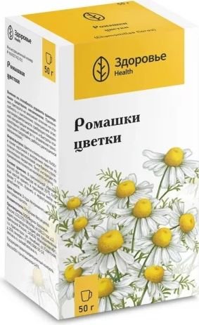 БАД Здоровье Ромашка цветки 50г